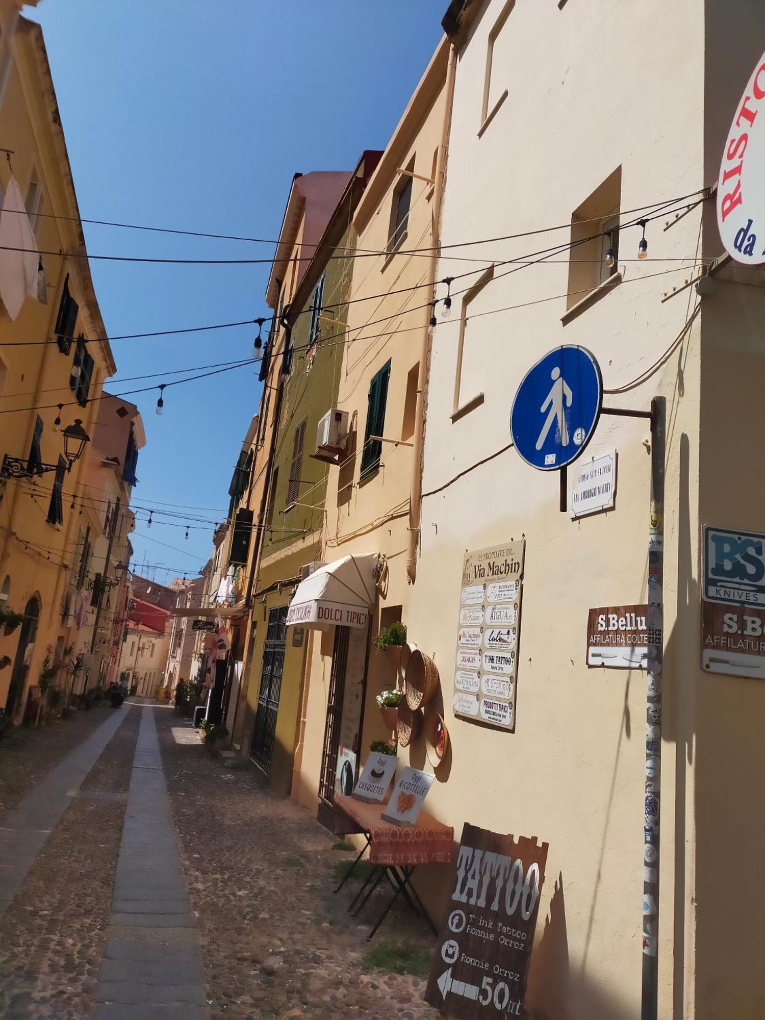 Nice Apt In A Street In Old Town 알게로 외부 사진